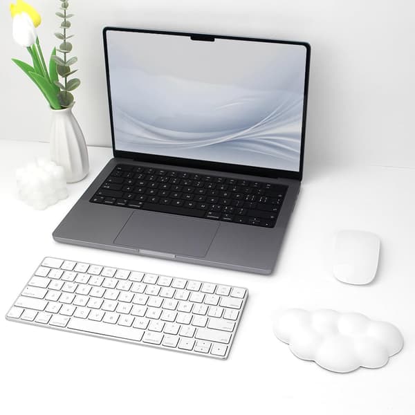 Sky Håndledsstøttepude til Mus Ergonomisk Blødt PU-læder