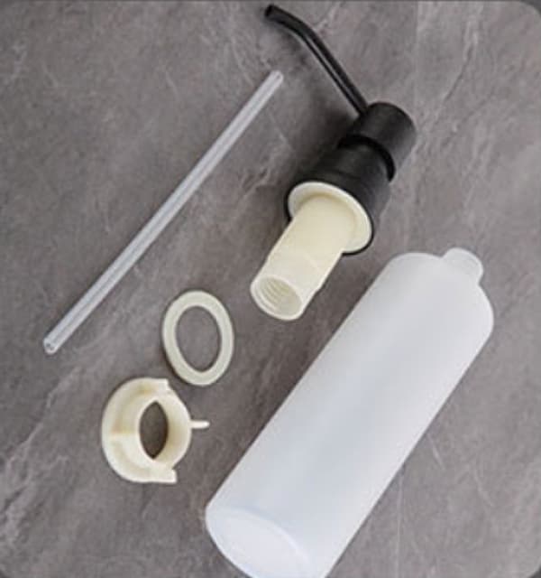 Tvåldispenser, rostfritt stål, 350 ml