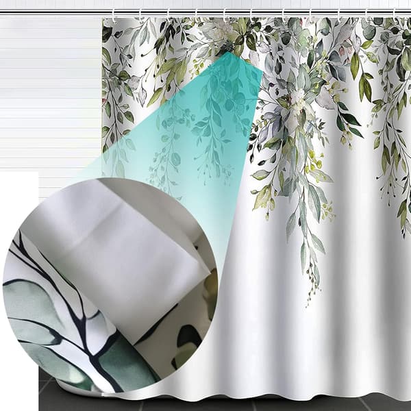 Duschdraperi, tygdraperi, duschutrymme 180*180cm Polyester