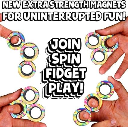 Magnetiske ringlegetøj, magneter til voksne ringlegetøj mod angst