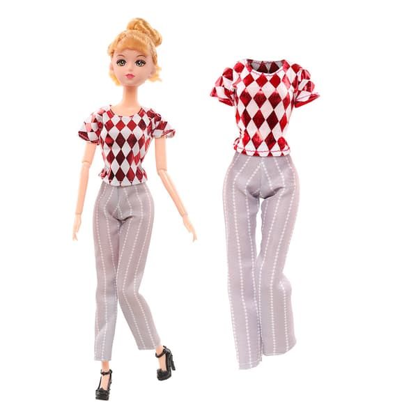 12-delars paket 30 cm dockkläder Barbie dockkläder Flicka