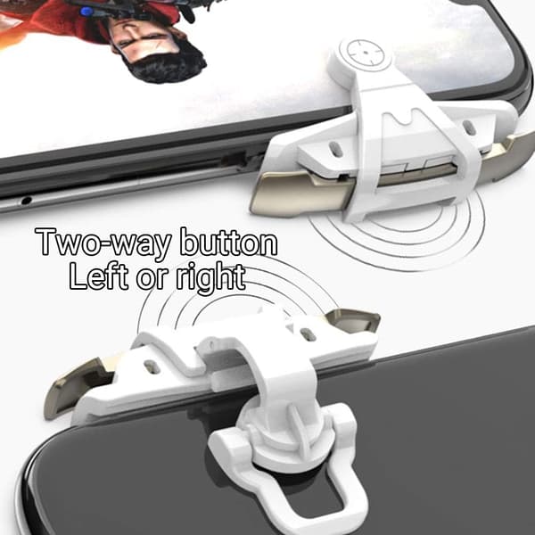 PUBG L1R1 Mobilspil Controller Udløser Træk Mobiltelefon Mobil Gamepad Joystick Universal til Android og