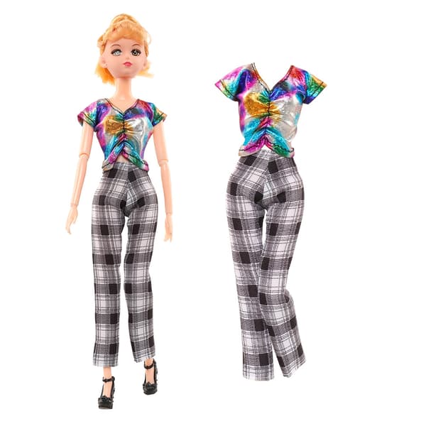 12-delars paket 30 cm dockkläder Barbie dockkläder Flicka