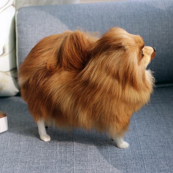 Pehmolelut, simuloidut koirat, pomeranian