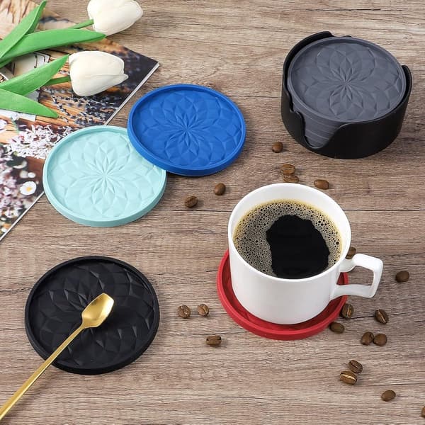 stykker - Coasters - Coasters til bordet - Coasters - Sili