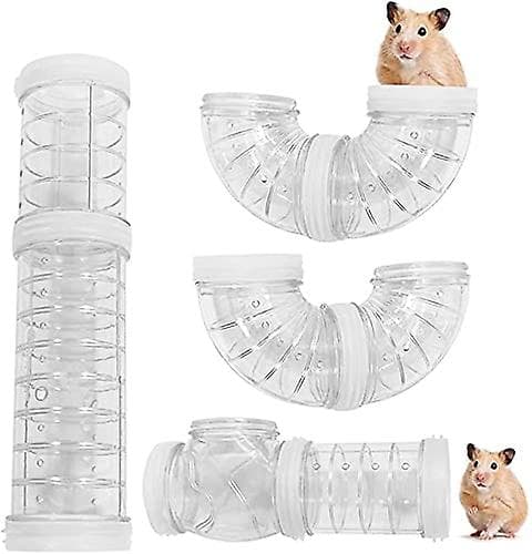 Hamstertunnelleksak (vit)