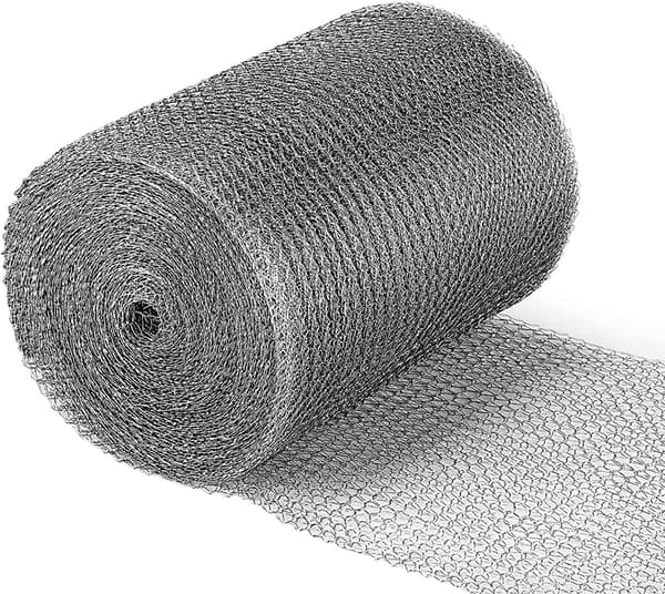 Havenet, rustfrit stål (12,7 cm * 9 m)