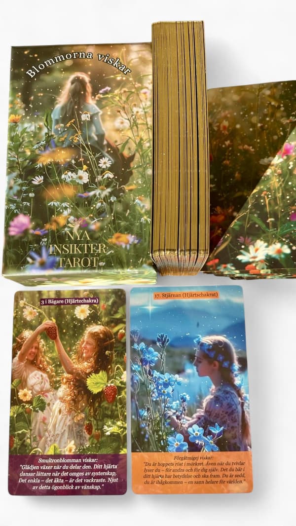 Blommorna viskar – Tarot 9789199139715