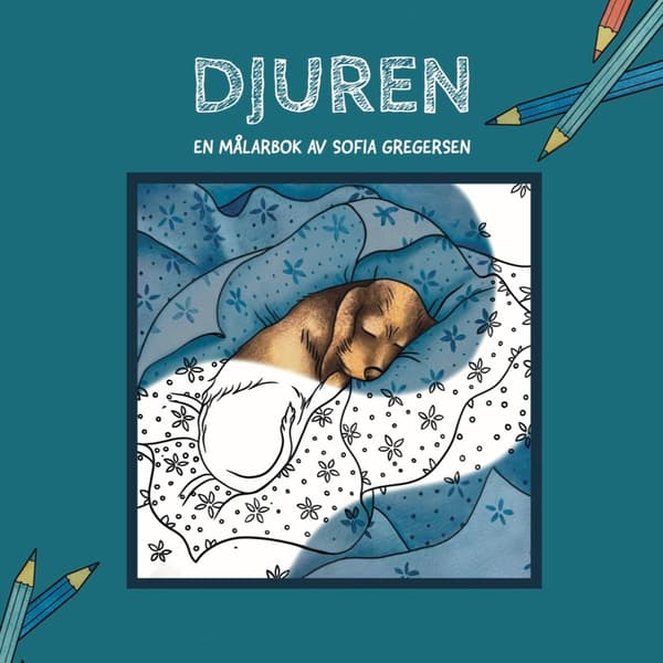Djuren: en målarbok av Sofia Gregersen 9789198746044