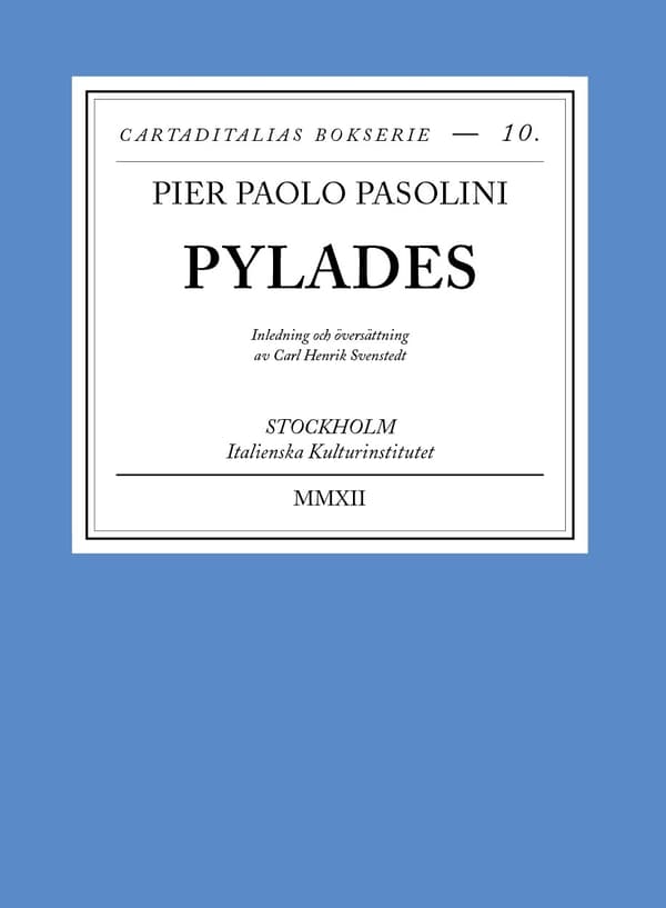 Pylades 9789198030907