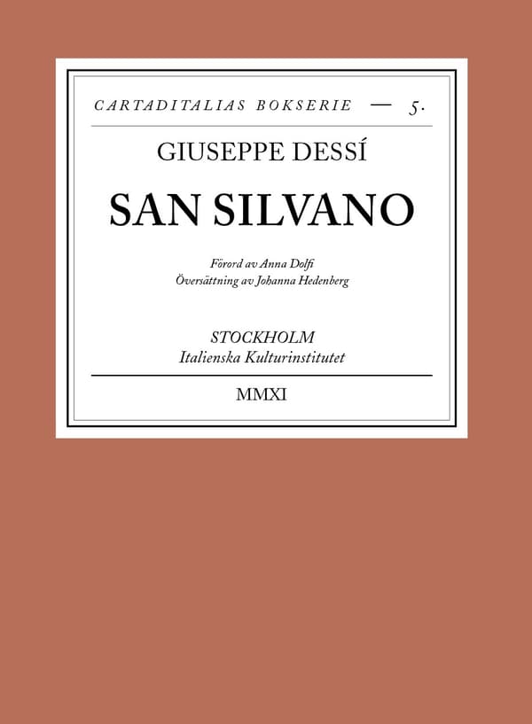 San Silvano 9789197902847