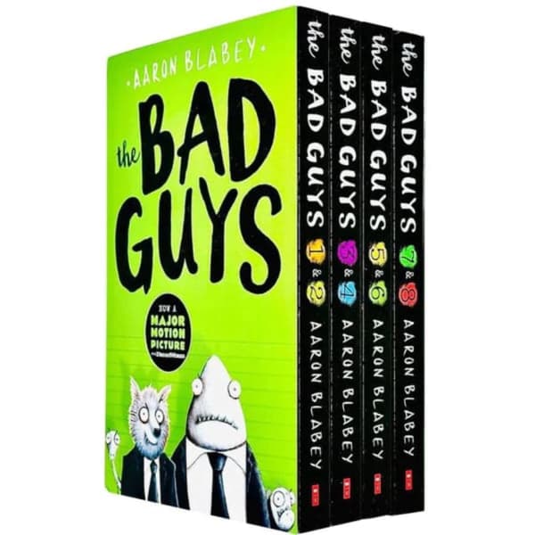 BAD GUYS 4 BOOK SET (SE) 9780702329869