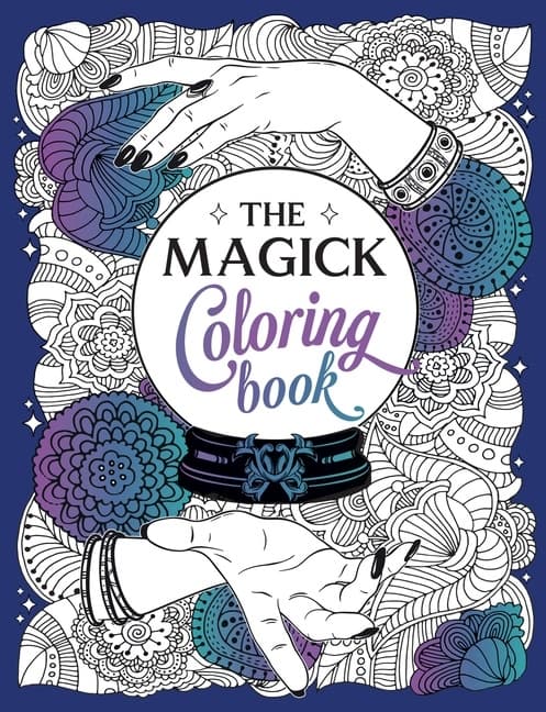 Magick Colouring Book 9781800074040
