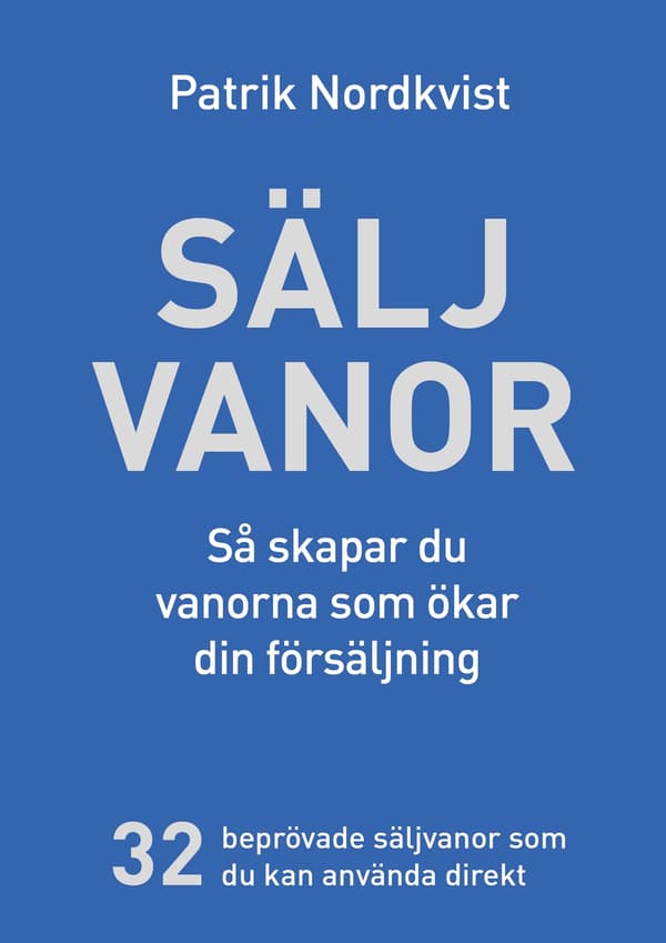 Säljvanor 9789151977799