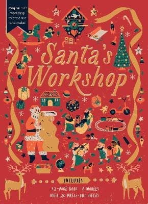 Santa's Workshop: Magical 3-D workshop to press 9781836001034
