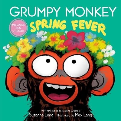 Grumpy Monkey Spring Fever: Includes Fun Stickers! 9780593652336