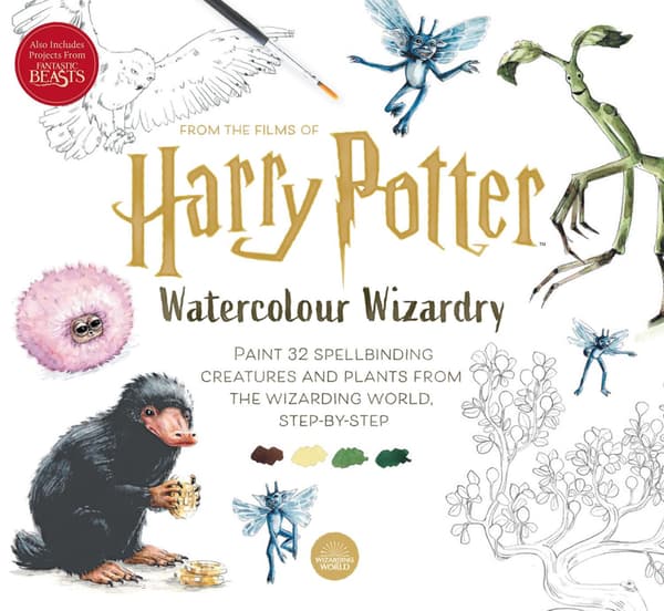Harry Potter Watercolour Wizardry 9781911682486