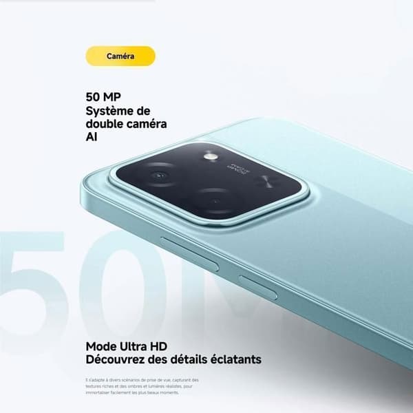 Smartphone - XIAOMI - POCO C85 - 256Go - 8Go RAM - 6,9" Dot Drop - 6000 mAh
