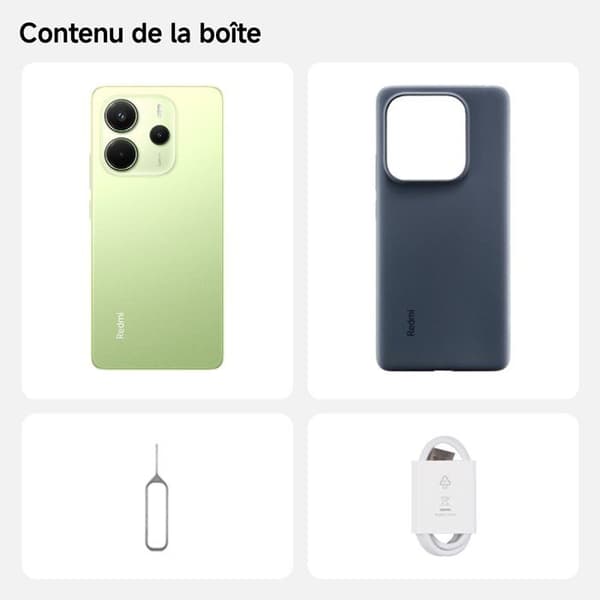 Xiaomi - Redmi Note 14 - 256 Go - Grön