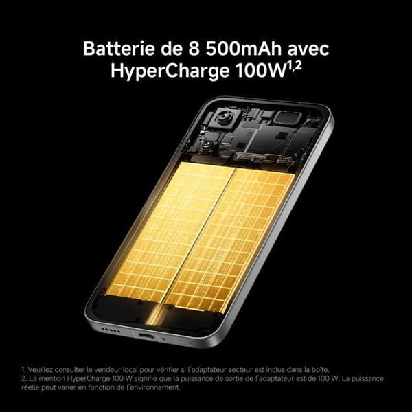 POCO X8 Pro Max 12+256 Svart Processor Dimensity 9500s