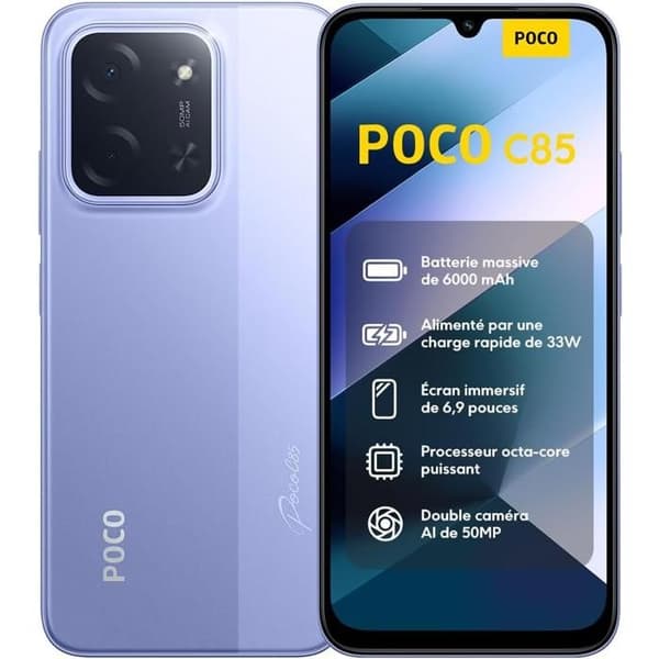 XIAOMI POCO C85 8+256 GB Lila