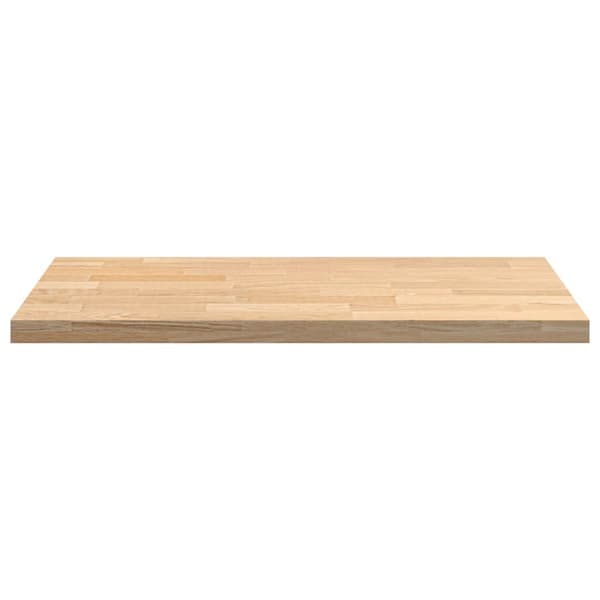 vidaXL køkkenbordplade 100x63,5x4 cm massivt egetræ rektangulær