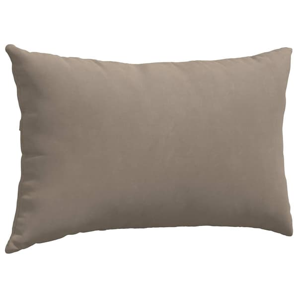 vidaXL Sofapuder 2 pcs Gråbrun 50 x 30 cm Stof