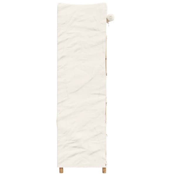 vidaXL Vaatekaappi 110x45x170 cm bambu
