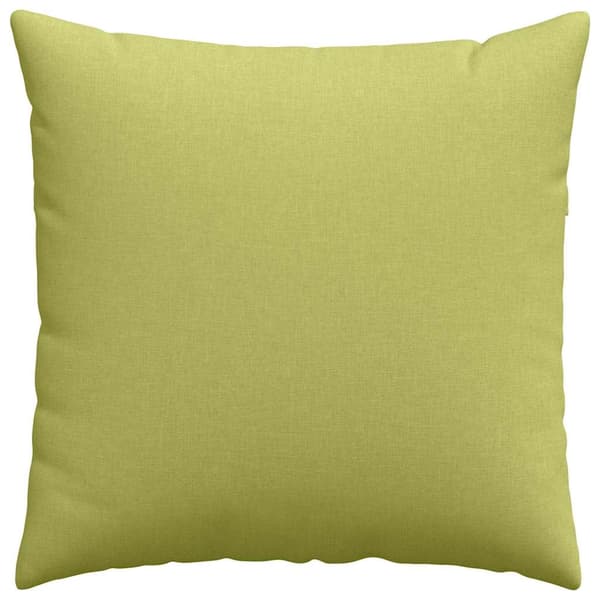vidaXL Sofapuder 2 pcs Lys grøn 60 x 60 cm Stof