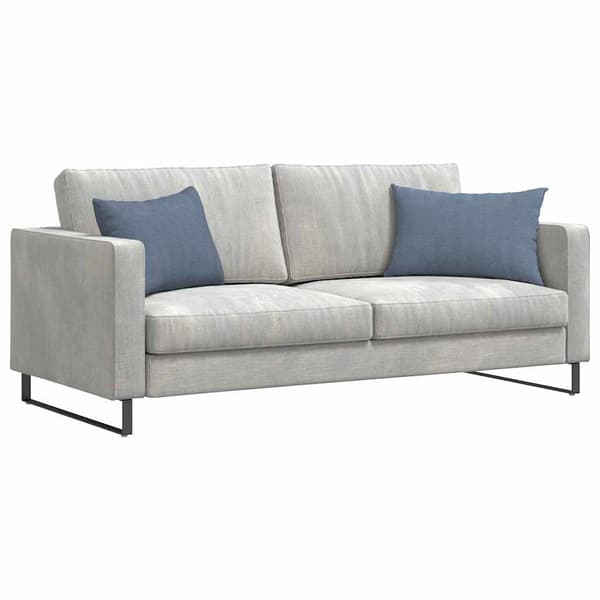 vidaXL Sofapuder 2 pcs Blå 60 x 40 cm Velourstof