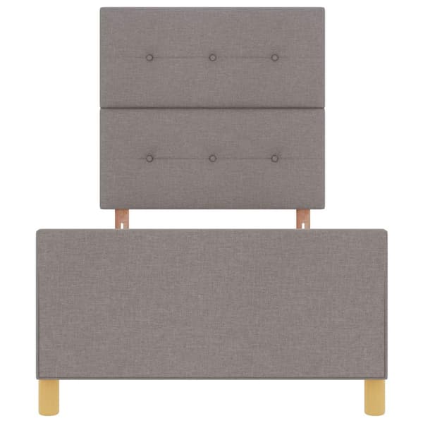 vidaXL Seng i eg, 90x190 cm, stof