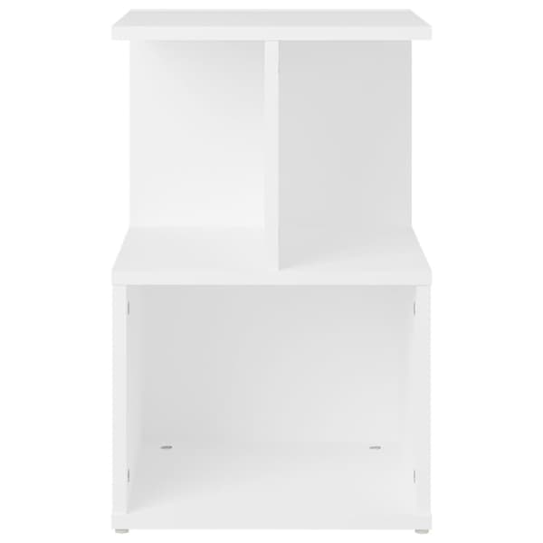 vidaXL sengeskab 35x35x55 cm spånplade hvid
