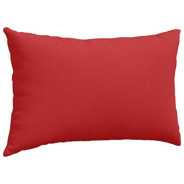 vidaXL Sofapuder 2 pcs Rød 50 x 30 cm Stof
