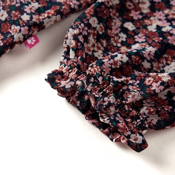 vidaXL Bluse til børn str. 128 pink