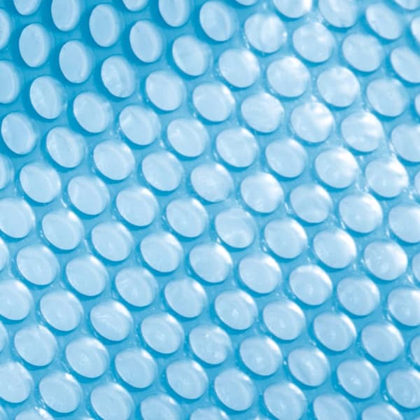 INTEX solopvarmet poolovertræk 290 cm polyethylen blå