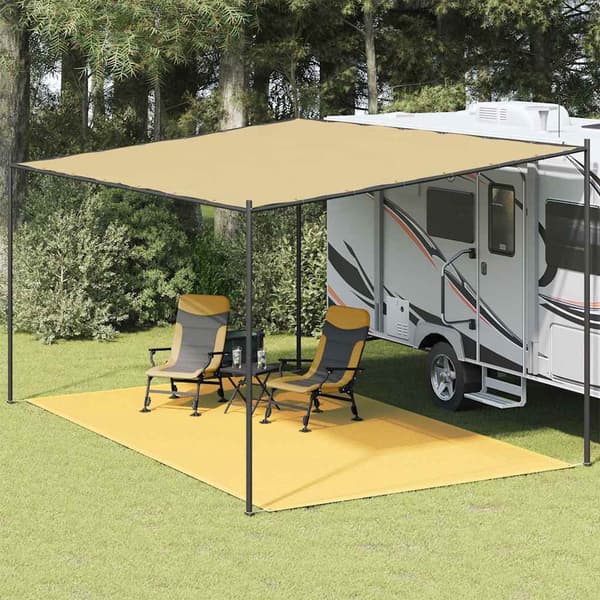 vidaXL telttæppe 300x600 cm beige