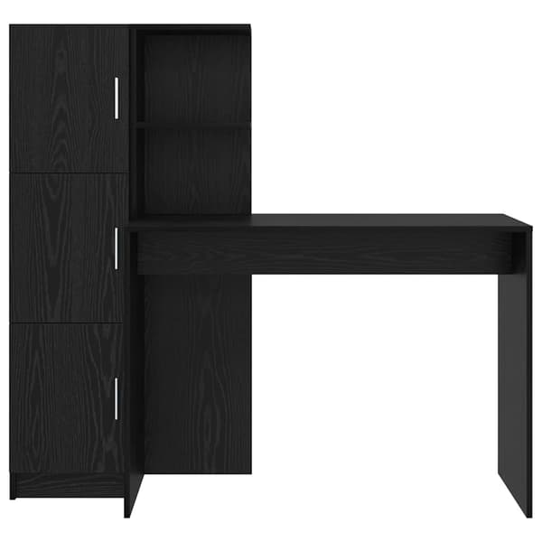 vidaXL Bord 2 pcs Sort eg