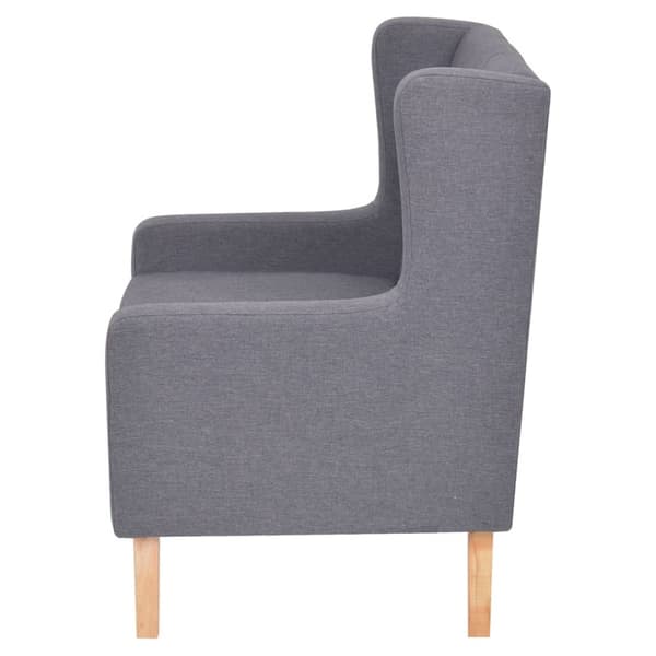 vidaXL sofasæt 2 dele stof grå