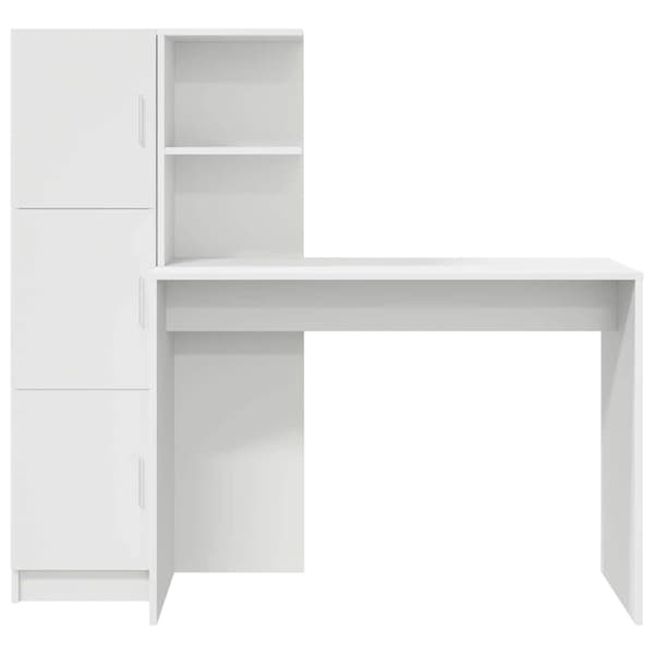 vidaXL Bord 2 pcs Hvid