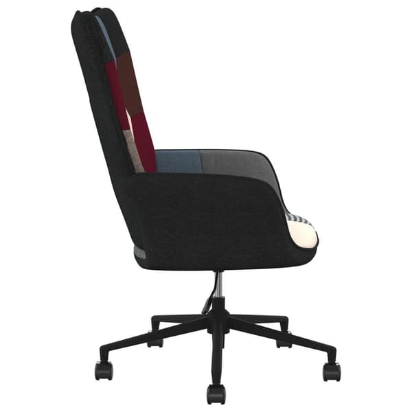 vidaXL lænestol stof patchwork