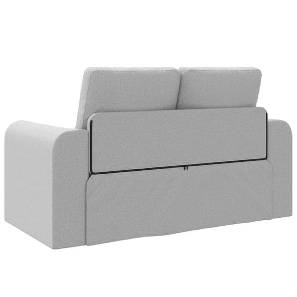 vidaXL Sovesofa 60cm Skygrå Stof