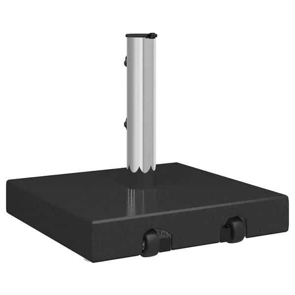 vidaXL Parasolfod Sort 41 x 41 x 37 cm Granit