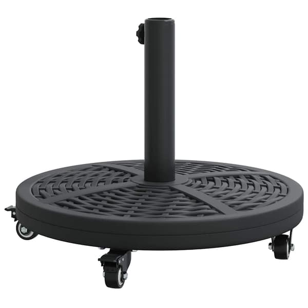 vidaXL Parasolfod Sort Ø38-48 mm