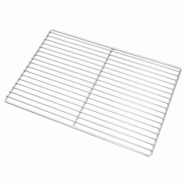 vidaXL Grillrist Sølv 47 x 32,5 cm Rustfrit stål