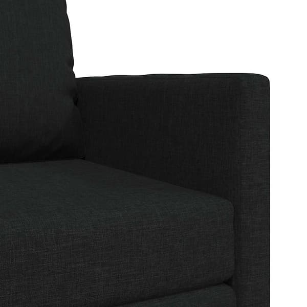 vidaXL Sovesofa 60cm Sort Stof