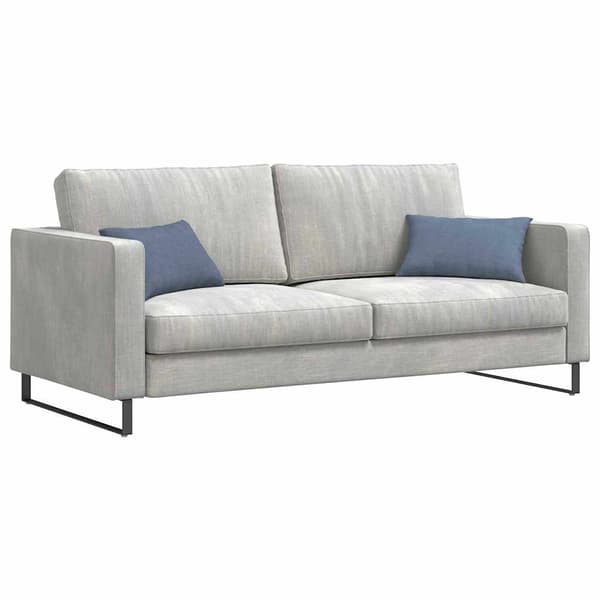 vidaXL Sofapuder 2 pcs Blå 50 x 30 cm Velourstof