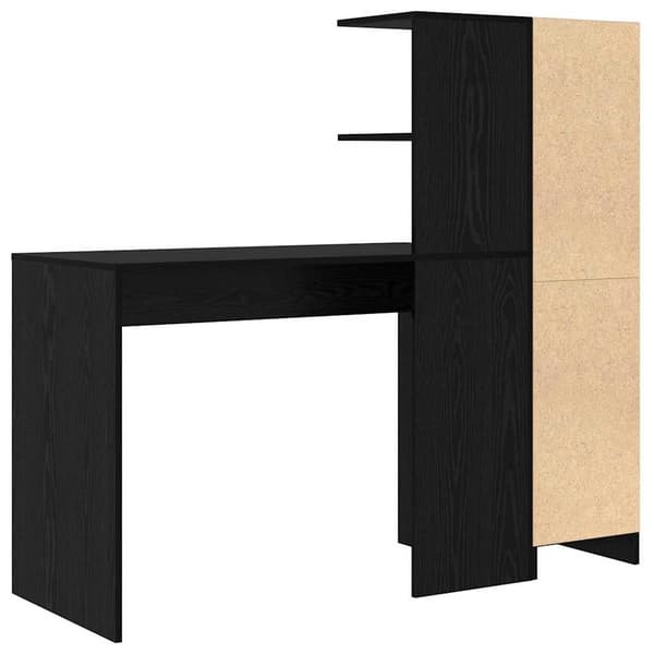 vidaXL Bord 2 pcs Sort eg