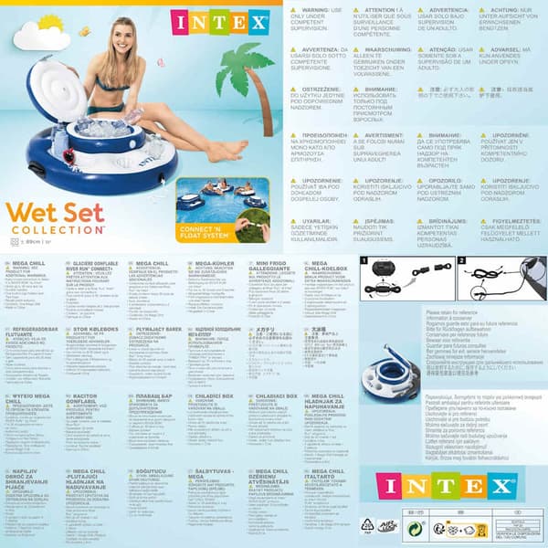 INTEX flydende drinksholder Mega Chill