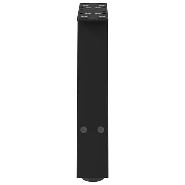 vidaXL sofabordsben A-formet 2 stk. sort 30x(30-31) cm stål