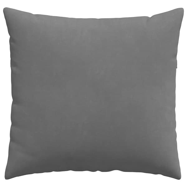 vidaXL Sofapuder 2 pcs Mørkegrå 45 x 45 cm Stof